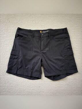 Carhartt Black Straight Fit Women’s Cargo Shorts